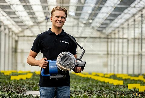 Steigerung der Effizienz der Ausbringung von Biokontrollmitteln mit Natutec Airobreez