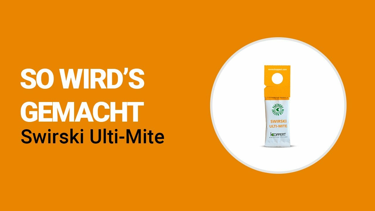 So wird's gemacht - Koppert Swirski Ulti-Mite