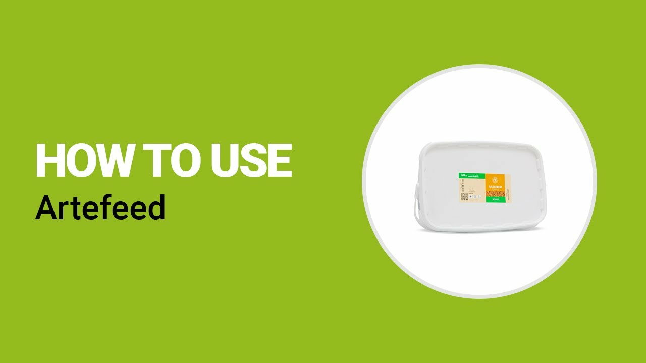 How to use Artefeed from Koppert